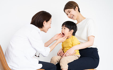 はじめての歯医者さんも、楽しく通えるように